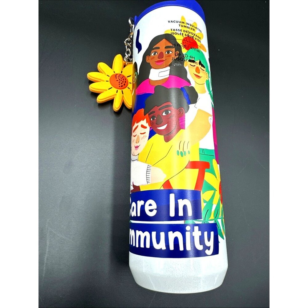 Starbucks 2024 Ananya Rao-Middleton Care In Community Stainless Steel Tumbler